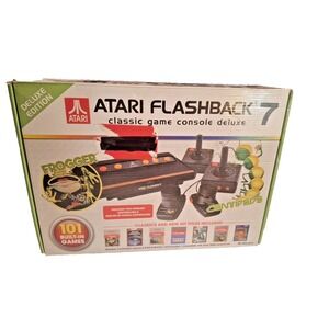 Atari Flashback 7 Classic Game Console  101 Built-In Games with Wireless Control